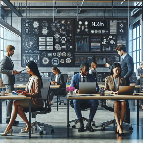 An image illustrating Interview With a Startup Founder Using n8n Automation