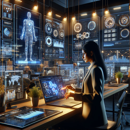 An image illustrating Expert Interview The Future of SEO Automation