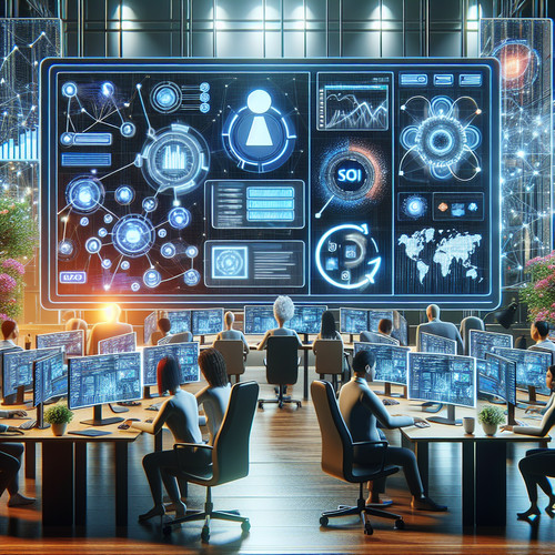 An image illustrating Latest Research on SEO Automation and AI: Trends, Tools and Practical Insights