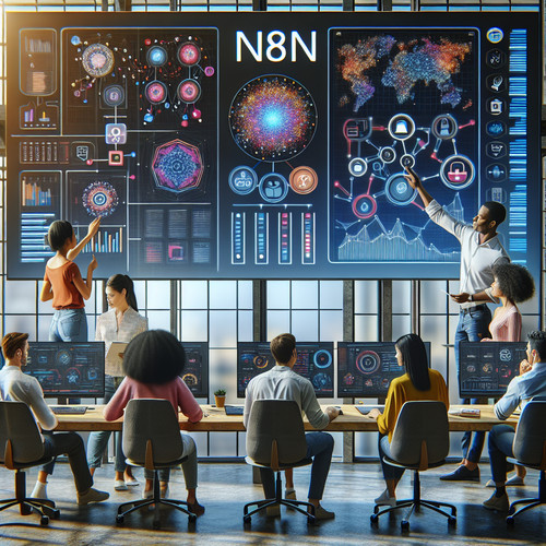 An image illustrating n8n vs Make (Integromat) Detailed Comparison: Workflow Automation Tools in Depth