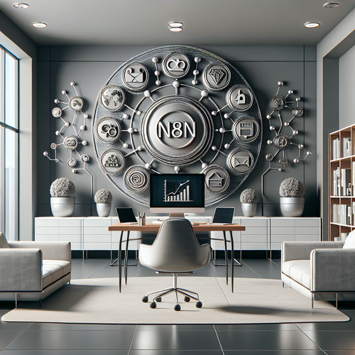 An image illustrating How to Automate Social Media with n8n