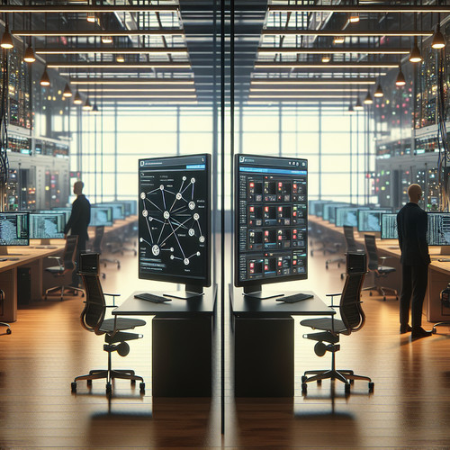 An image illustrating n8n vs Node-RED Detailed Review