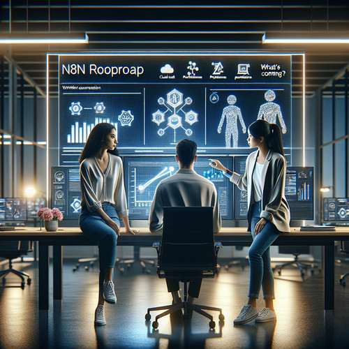 An image illustrating n8n Roadmap: What’s Coming Next