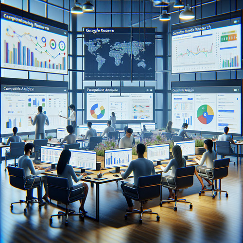 An image illustrating Tracking Competitor Keywords with Google Workspace