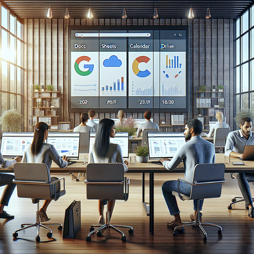 An image illustrating How to Use Google Workspace for Structured SEO Workflows