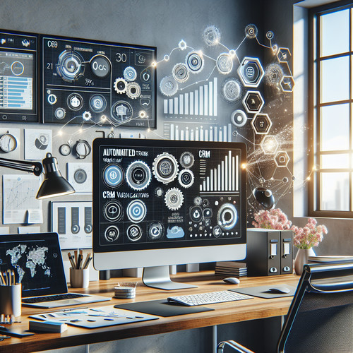 An image illustrating How to Automate CRM Data Cleaning in n8n