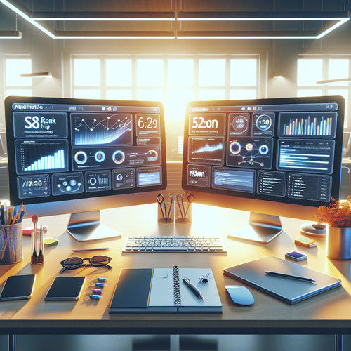 An image illustrating Automating Rank Tracking Reports with n8n