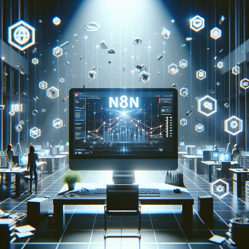 An image illustrating Automating Image Optimization for SEO with n8n