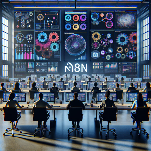 An image illustrating Examples of Automated Social Media Workflows in n8n