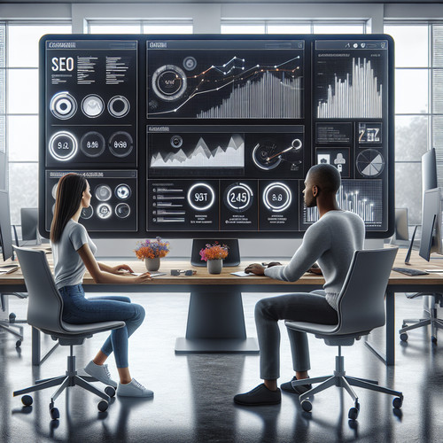 An image illustrating Creating an SEO Dashboard in Google Data Studio