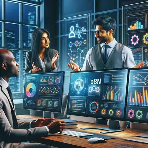 An image illustrating Best Resources for Agencies Using n8n Automation in SEO Campaigns