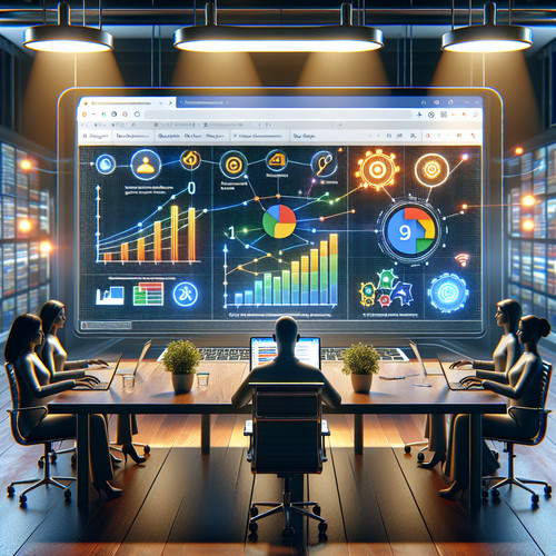 An image illustrating Tracking SEO Performance with Google Sheets Automation