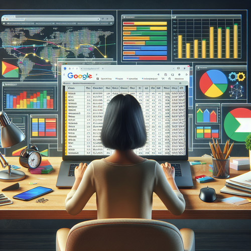 An image illustrating Tracking SEO Keywords Across Multiple Languages in Google Sheets
