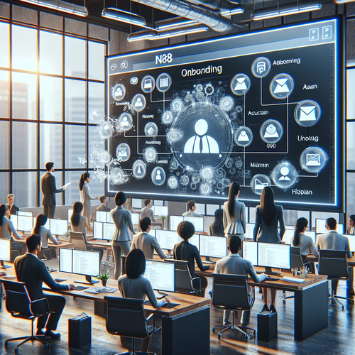 An image illustrating How to Automate Customer Onboarding Emails with n8n