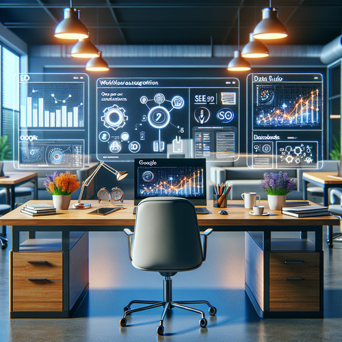 An image illustrating Google Workspace for SEO Report Automation Made Easy