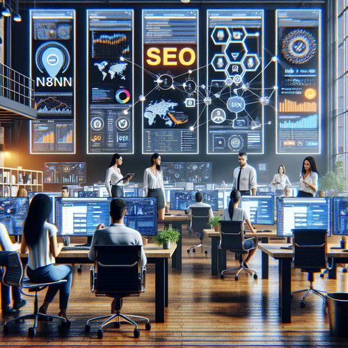 An image illustrating Real-World Examples of SEO Campaigns Automated with n8n