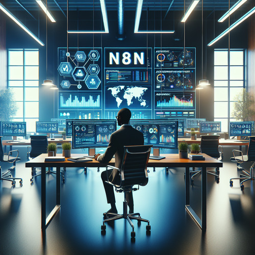 An image illustrating Exclusive Interview with an SEO Manager Using n8n Daily