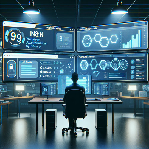 An image illustrating Example Workflow Automating Broken Link Checks Using n8n