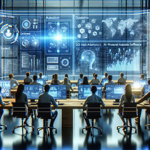 An image illustrating SEO News Deep Dive: Future of Automation in Content Optimization