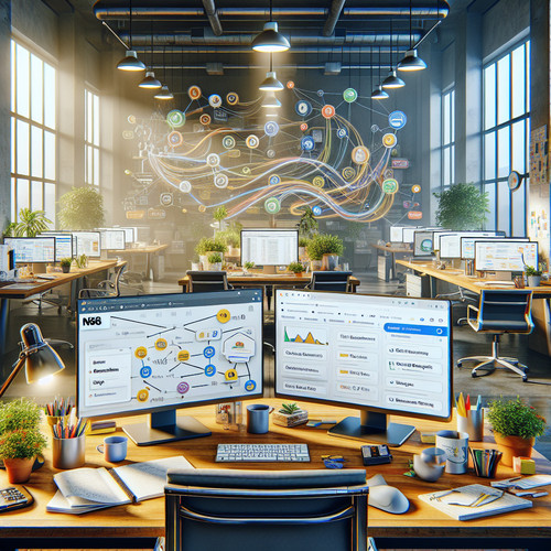 An image illustrating Automating Google Alerts for Link Building Opportunities with n8n