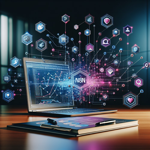 An image illustrating Automating Social Media Signals Tracking for SEO Using n8n