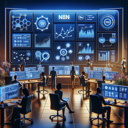 An image illustrating Workflow Example Automating Internal Linking Analysis with n8n