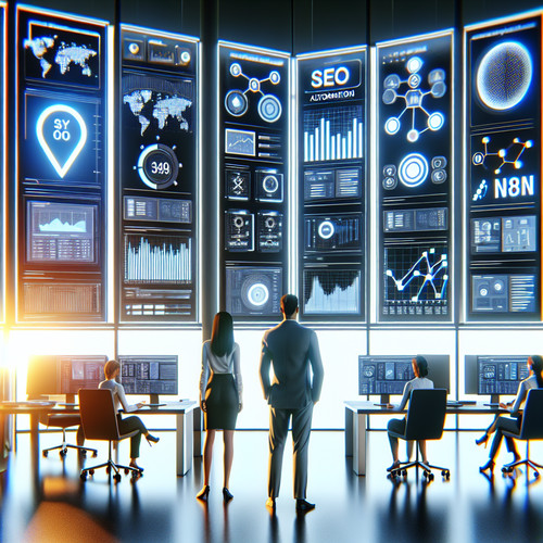 An image illustrating Best Practices for Automating SEO Reporting in Data Studio via n8n