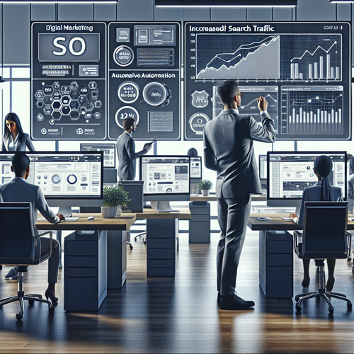 An image illustrating Case Study Interview: E-commerce Brand Scaling SEO with n8n