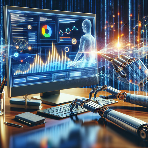 An image illustrating Breaking News: The Role of Automation in Google Updates