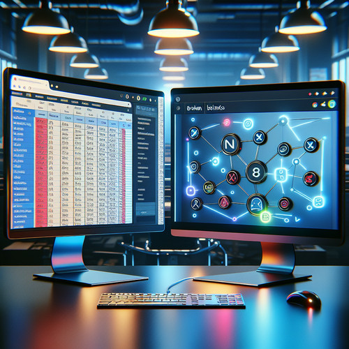 An image illustrating Automating Broken Link Reports with n8n and Google Sheets