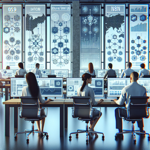 An image illustrating Latest Automation News: New SEO Nodes Released for n8n