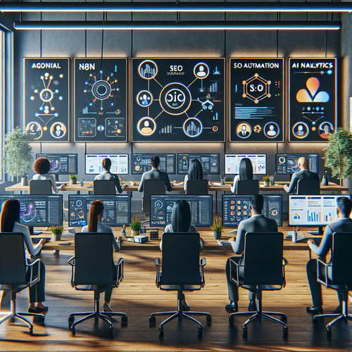 An image illustrating Free Resource Pack n8n Workflows for SEO Agencies