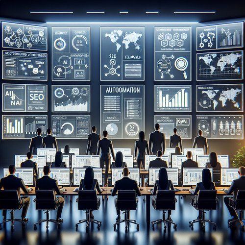 An image illustrating Resource Hub Templates for Automating SEO Reporting