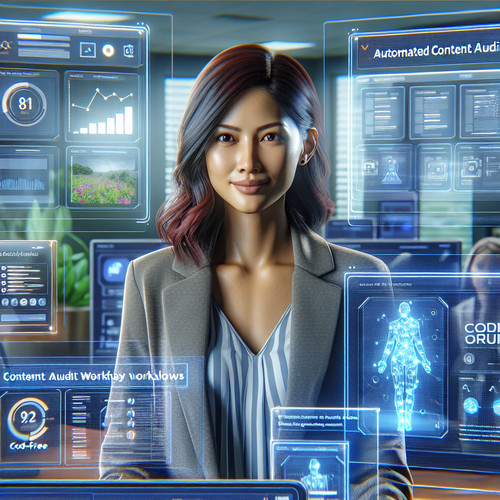 An image illustrating Expert Interview Automating Content Audits with n8n