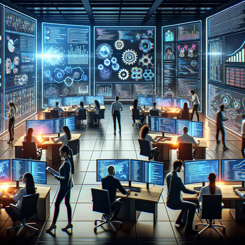 An image illustrating New SEO Automation Trends in AI-Driven SEO Workflows