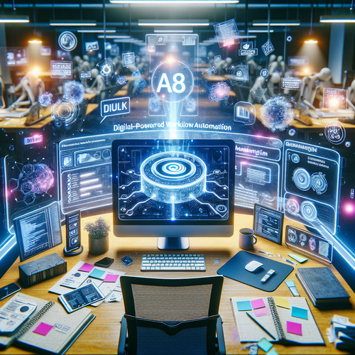 An image illustrating Automating Blog Topic Discovery with n8n and AI