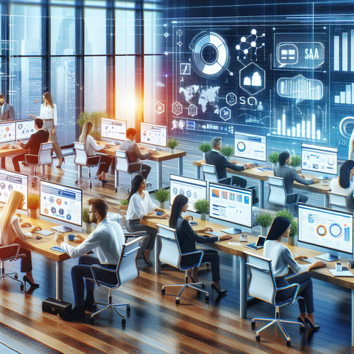 An image illustrating SEO News Spotlight: Automation in SaaS SEO Campaigns