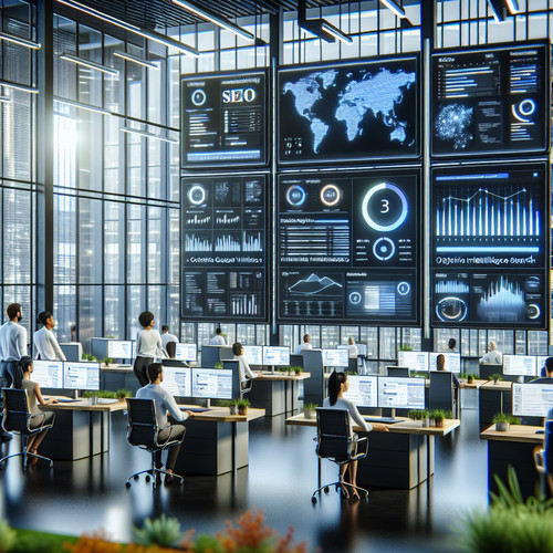 An image illustrating Breaking News: Automation in Enterprise SEO Workflows