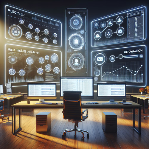 An image illustrating Automating Daily Rank Tracking Reports with n8n