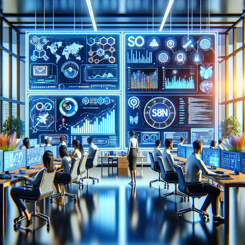 An image illustrating Automation News: New AI Nodes Added to n8n for SEO