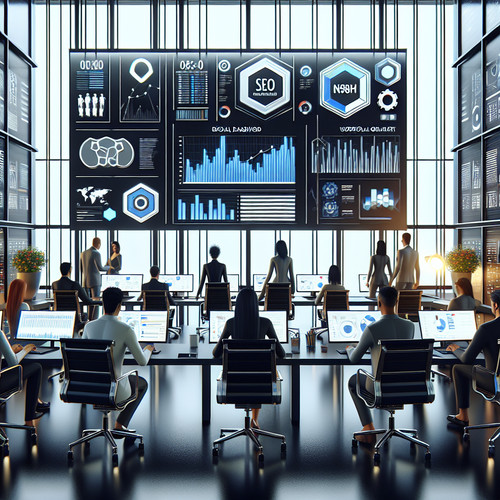 An image illustrating SEO Automation Checklists for Agencies Using n8n