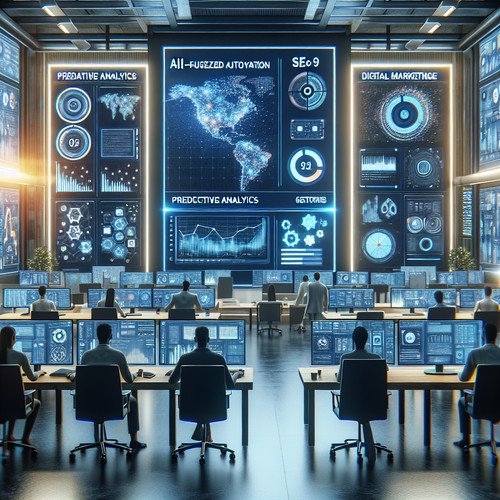 An image illustrating Automation News: Predictive Analytics Meets SEO Automation