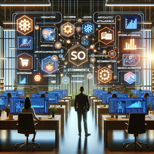 An image illustrating Examples of Using n8n Automation in Ecommerce SEO